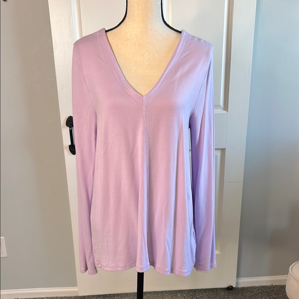 Lilly Pulitzer Purple Relaxed Long Sleeve top